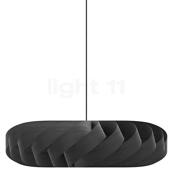 Tom Rossau TR5 Pendant Light birch - black - 100 cm