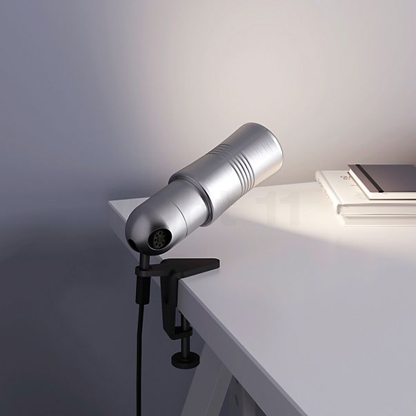 Top Light Neo! Base, lámpara con pinza LED baja tensión aluminio