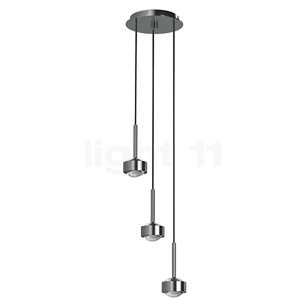 Top Light Puk Drop Hanglamp 3-lichts LED