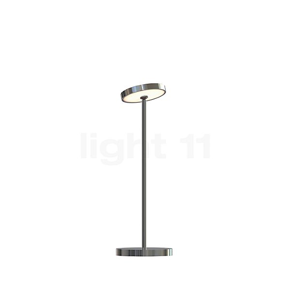 Light Sun Table Lamp ø9 Cm Large Led, Large Black And Chrome Table Lamps