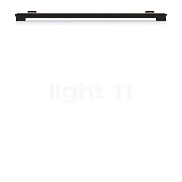Top Light Two Socket Base Fix Lampe de miroir noir mat/chrome