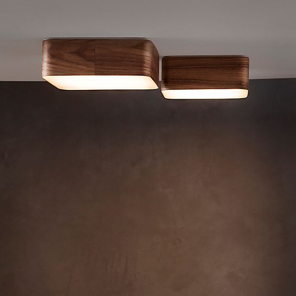 Tunto Cube Wall-/Ceiling Light LED oak - S , Warehouse sale, as new, original packaging