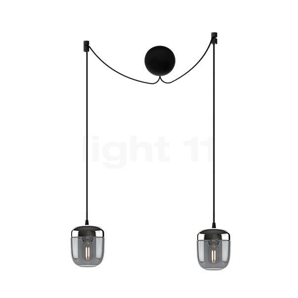 Umage Acorn Cannonball Hanglamp 2-lichts zwart