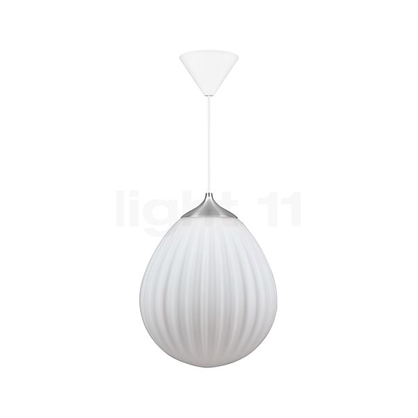 Umage Around the World Pendant Light cover steel/cable white - baldachin round - 27 cm