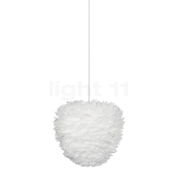 Umage Eos Evia, lámpara de suspensión pantalla blanco/cable blanco - ø40 cm