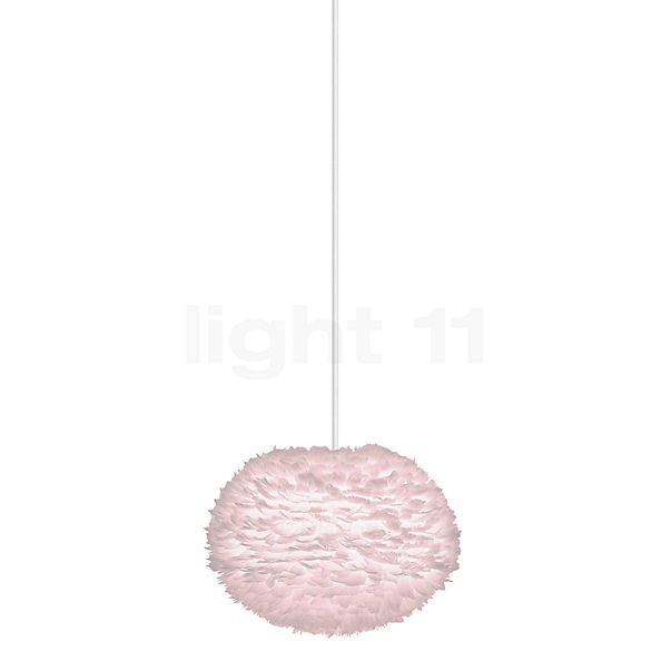 Umage Eos Pendant Light shade pink/cable white - ø35 cm