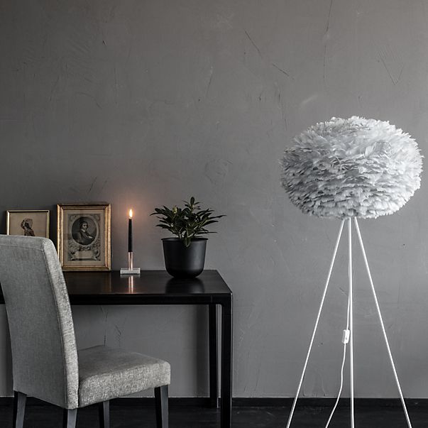 Umage Eos Tripod Floor Lamp frame white/shade white - ø75 cm