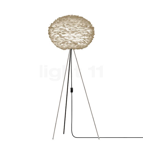 Umage Eos Tripod Floor Lamp frame steel/shade brown - ø65 cm