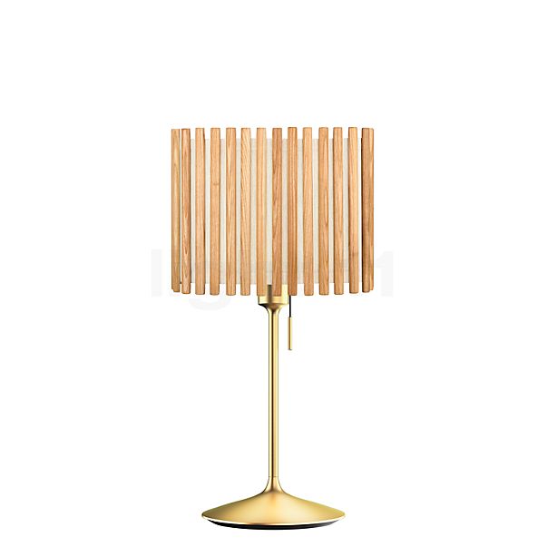 Umage Komorebi Santé Table Lamp shade oak natural/base brass - 33 cm - rectangular