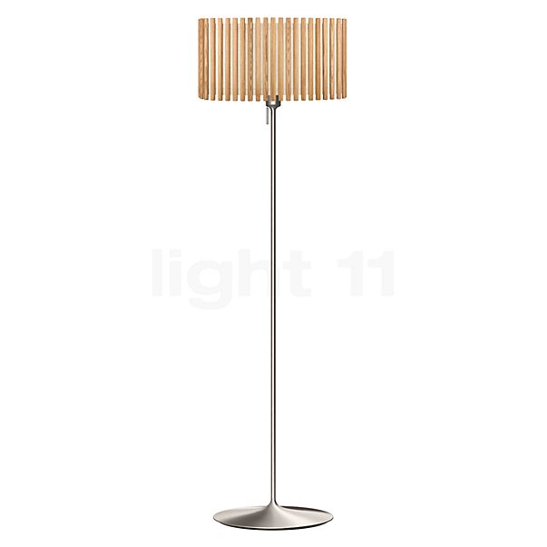 Umage Komorebi Santé Vloerlamp lampenkap eikenhout natuurlijke/voet staal - 50 cm - rechthoekig