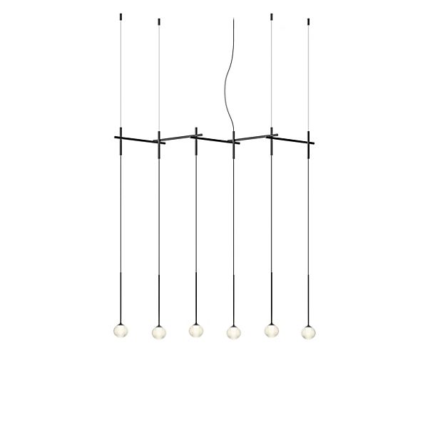 Buy Vibia Algorithm Recessed pendant light LED 6 lamps at