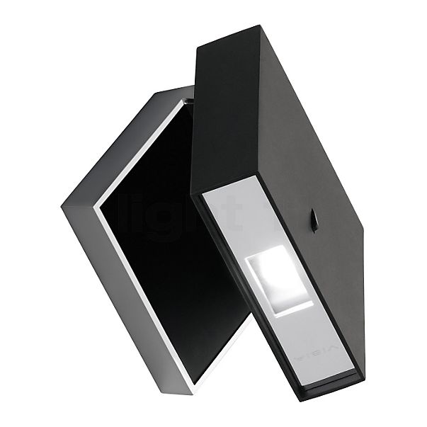 Vibia Alpha 7940/7942 Wall Light LED black/chrome