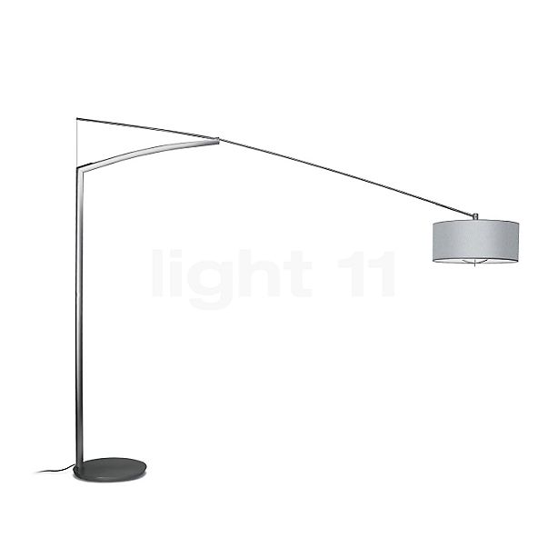 Vibia Balance Bogenleuchte Chrom - Schirm Aluminium - 260 cm