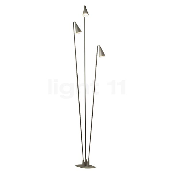 Vibia Brisa Lampada da terra LED 3 fuochi