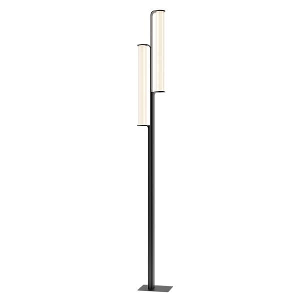 Vibia Class Luz de mástil Led 2 focos