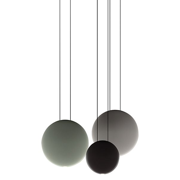 Vibia Cosmos 2510, lámpara de suspensión LED 3 focos