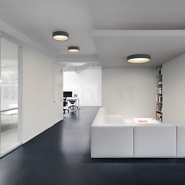 Vibia Duo Lampada da soffitto LED bianco - 2.700 K - ø78,5 cm