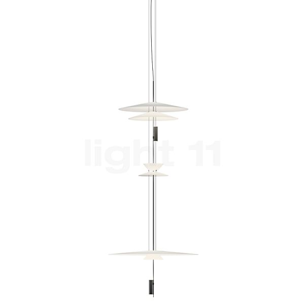 Vibia Flamingo 1570 Lampada a sospensione LED grafite - casambi