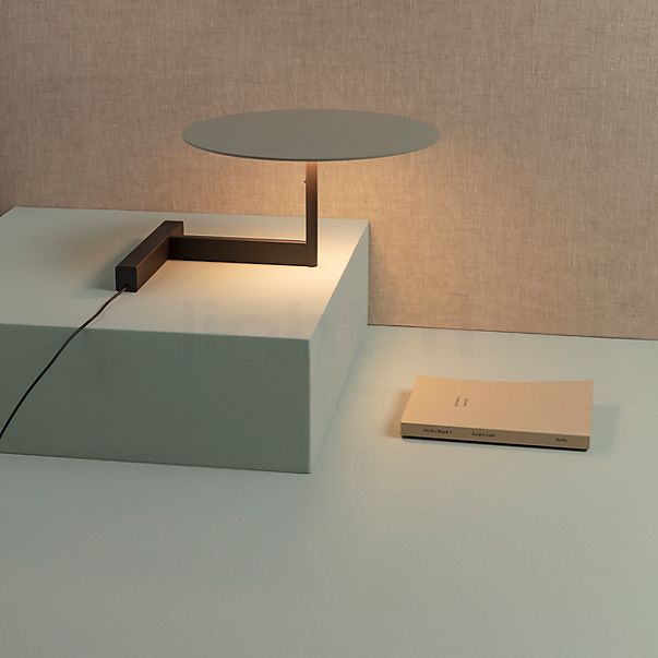 Vibia Flat 5965 Lampe de table LED gris