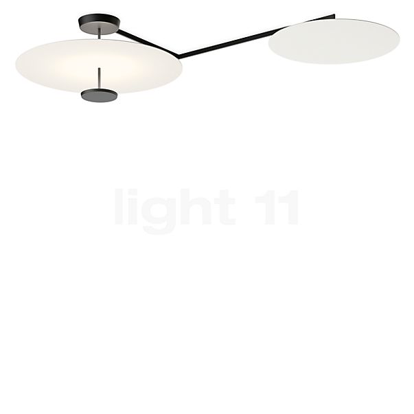 Vibia Flat Deckenleuchte LED 2-flammig weiß - 186 cm - Casambi