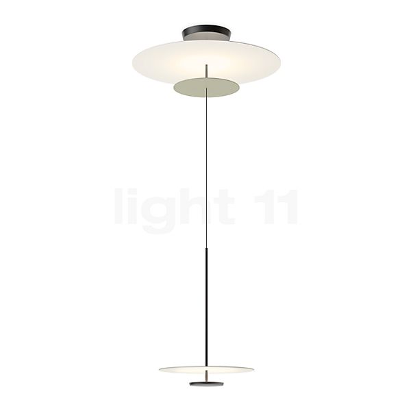 Vibia Flat Hanglamp LED groen - ø90 cm - Dali
