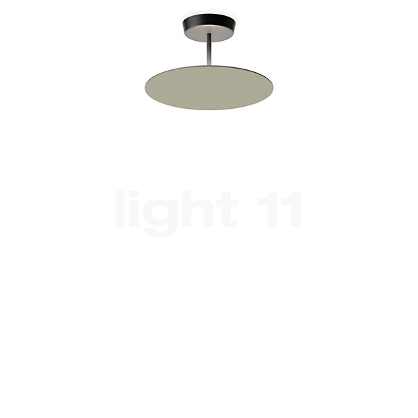 Vibia Flat, lámpara de techo LED verde - ø40 cm - 1-10 V