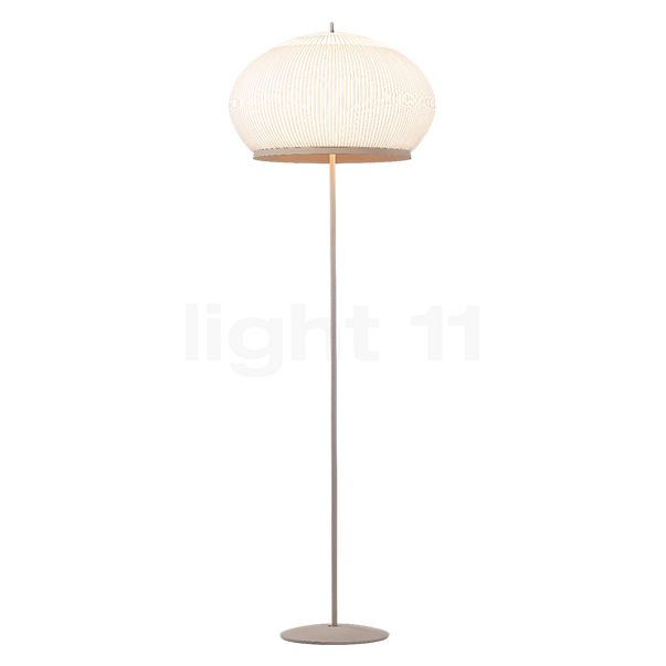 Vibia Knit Floor Lamp LED beige - 195 cm - casambi