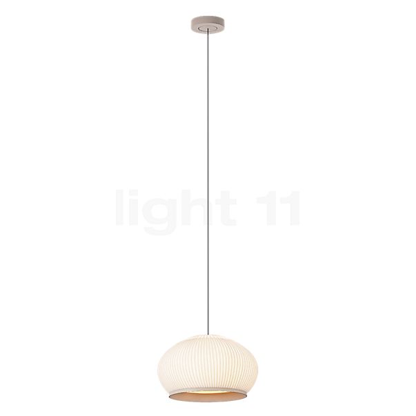 Vibia Knit Pendant Light LED beige - 45 x 28 cm - casambi