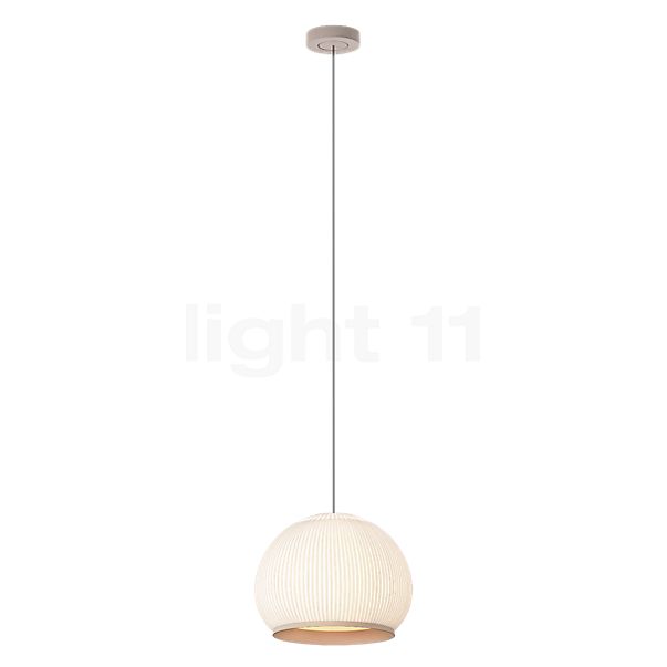 Vibia Knit Pendant Light LED beige - 45 x 35 cm - casambi