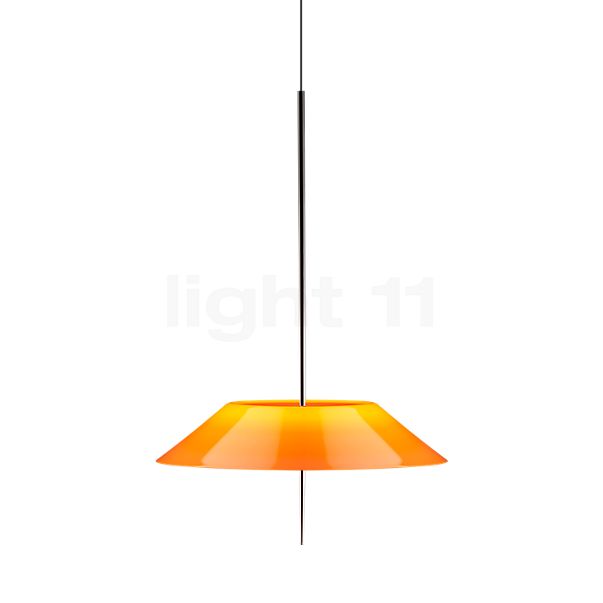 Vibia Mayfair 5520 Lampada a sospensione LED grafite/arancione