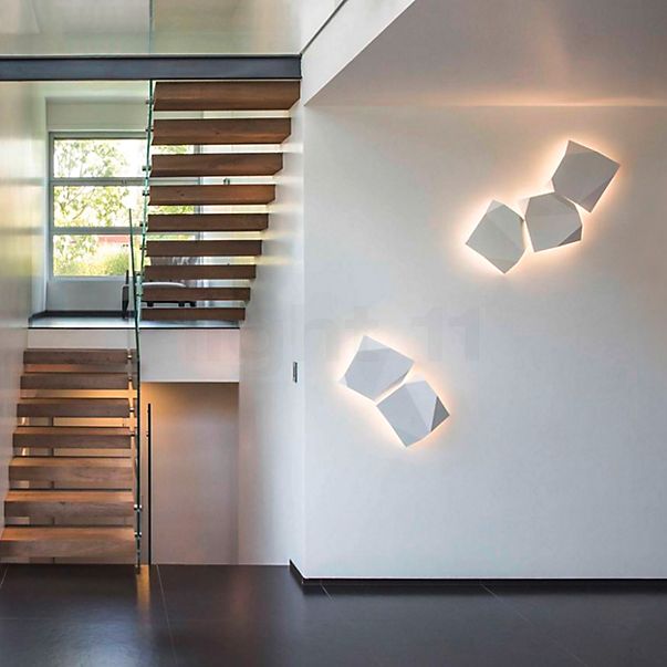 Vibia Origami Applique LED 2 foyers blanc