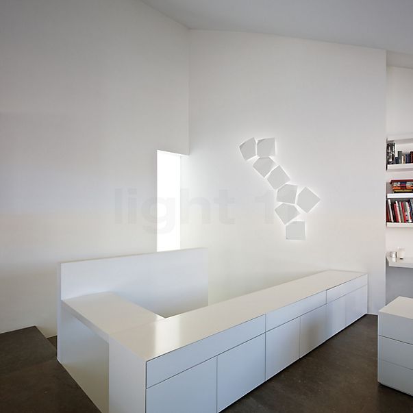 Vibia Origami Applique LED blanc - A