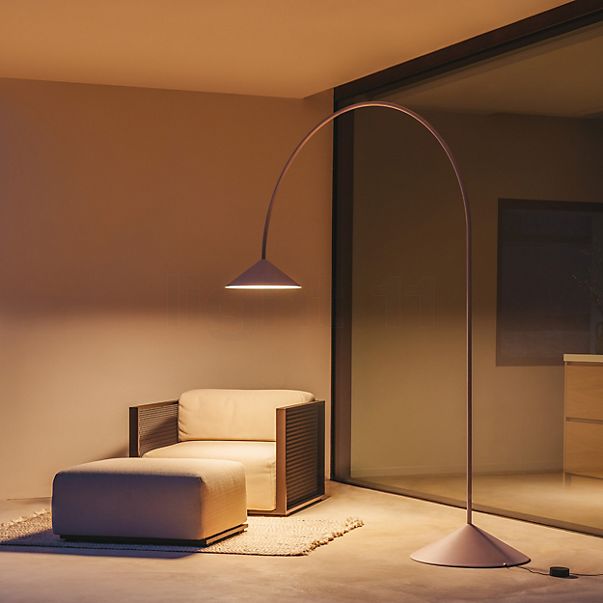 Vibia Out Floor Lamp LED white - casambi - with base