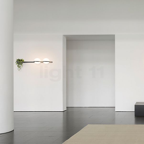 Vibia Palma Applique LED 2 foyers graphite