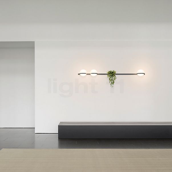 Vibia Palma Applique LED 3 foyers graphite