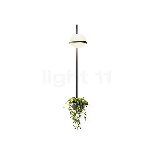 Vibia Palma Applique LED verticale - avec pot à plantes