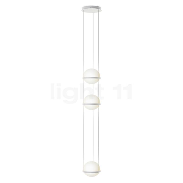 Vibia Palma Suspension LED 3 foyers blanc - Casambi