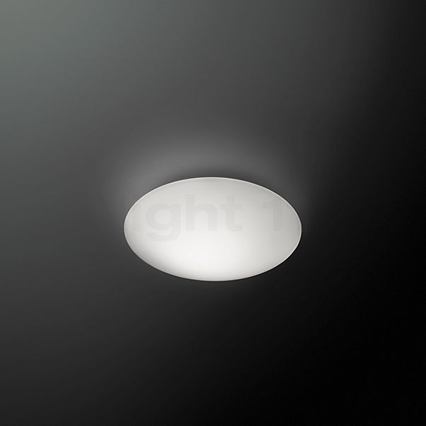 Vibia Puck Væg/Loftslampe hvid - ø24,4 cm