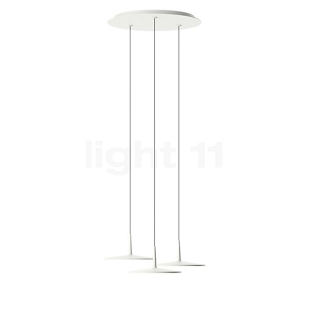 Vibia Skan Hanglamp LED 3-lichts wit - Casambi