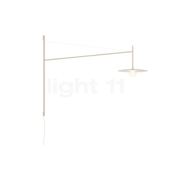 Vibia Tempo 5756 Wandleuchte LED mit Stecker creme