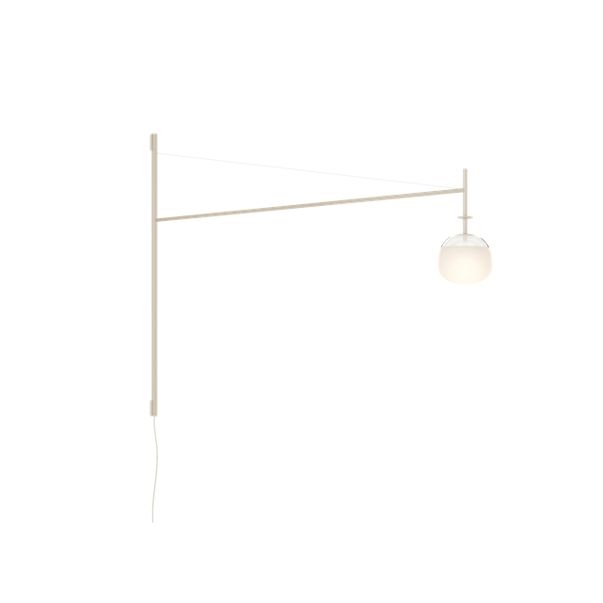 Vibia Tempo 5758, lámpara de pared LED con enchufe
