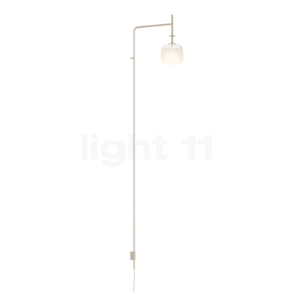 Vibia Tempo 5764 Lampada da parete LED con spina crema