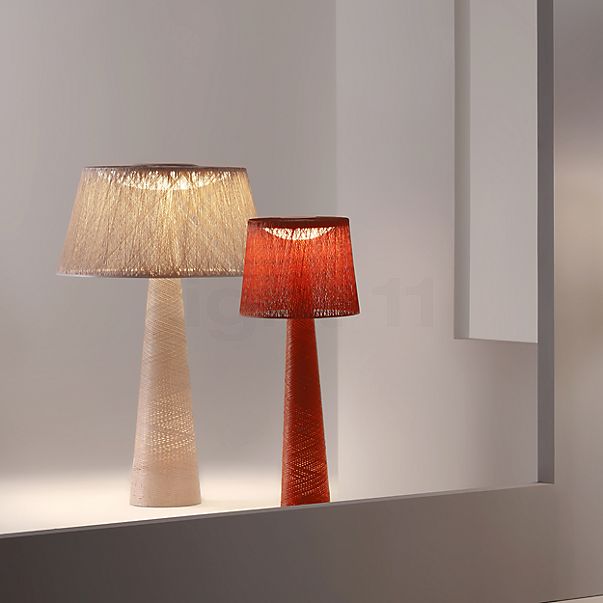 Vibia Wind Floor Lamp LED red - ø60 cm