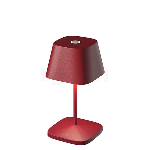 Villeroy & Boch Neapel 2.0 Lampada ricaricabile LED rosso - 10 cm
