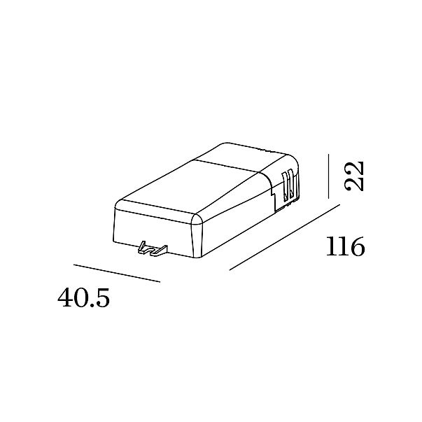 Wever & Ducré 90243602 - Led driver 350 mA — imagen 2