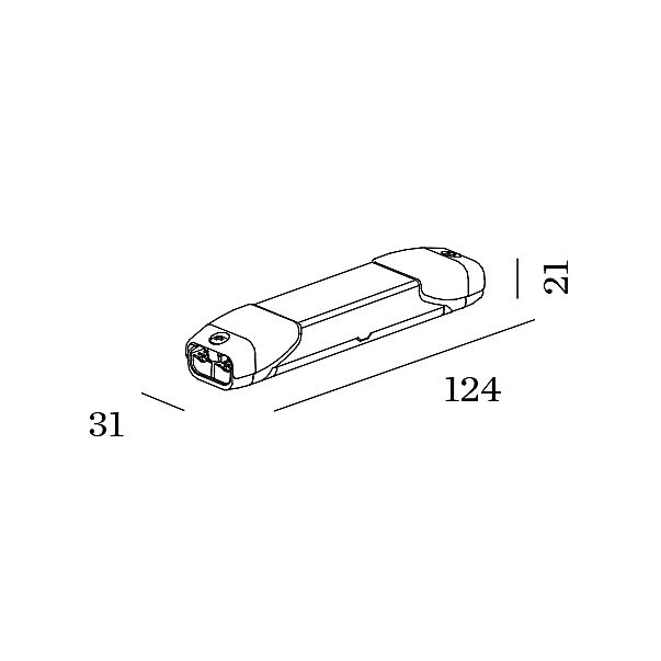 Wever & Ducré 90244401 - Led driver 500 mA 10 W - Dali — imagen 2