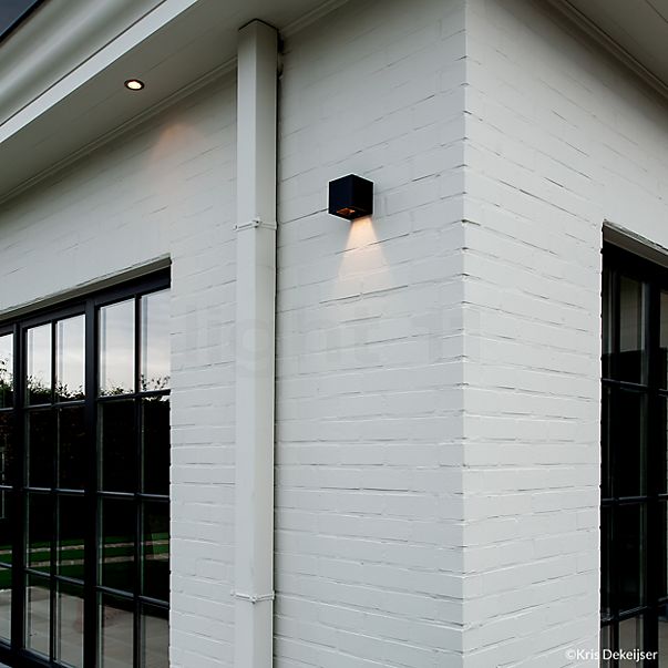 Wever & Ducré Box 1.0 Wall Light LED Outdoor black - 2,700 K