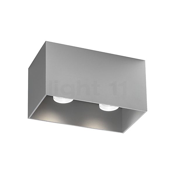 Wever & Ducré Box 2.0 Deckenleuchte LED aluminium - 2.700 K