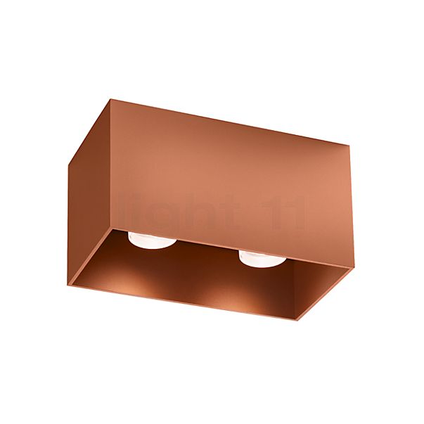 Wever & Ducré Box 2.0 Plafonnier LED cuivre - 2.700 K , fin de série