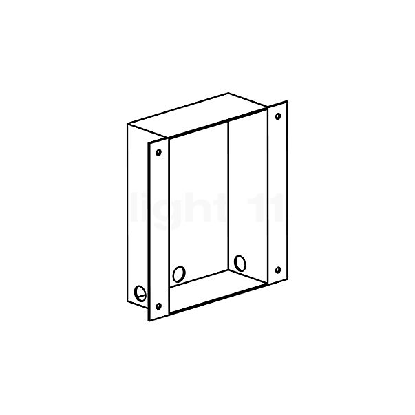 Wever & Ducré Casing for recessed mounting for Lito